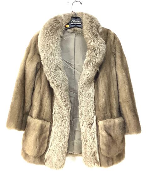 Givenchy Mink Fur Coat from Saks Fifth Avenue .